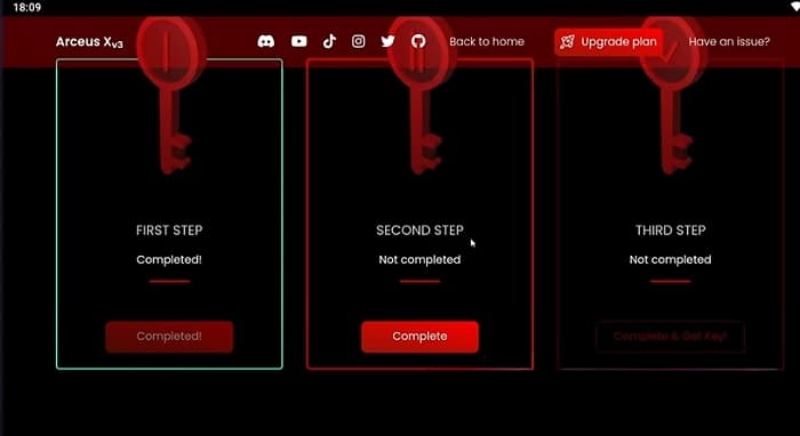 Tải Arceus X NEO APK Mới Nhất Cho Android, Hướng Dẫn Get Key A-Z v1.9.6 9 Arceus X
