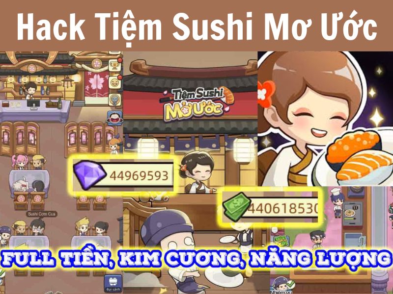 Tải Tiệm Sushi Mơ Ước Mod APK (Full Tiền, Kim Cương) v4.13.0 3 Tiệm Sushi Mơ Ước Mod APK Có Gì Hấp Dẫn