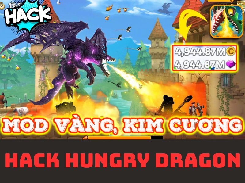 Hack Hungry Dragon Có Gì Nổi Bật?