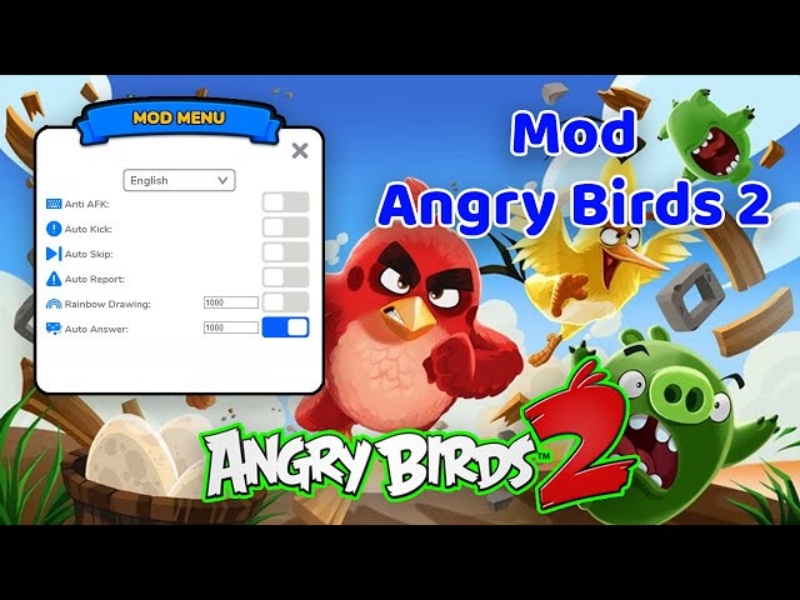 Tải Angry Birds 2 MOD APK (Vô Hạn Tiền, Năng lượng) v7.0.0 2 Angry Birds 2 MOD APK