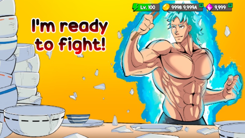 Tải Hack Food Fighter Clicker MOD (Menu, Tiền, Kim Cương) v10.16.9 3 food-fighter-clicker-mod-apk-02