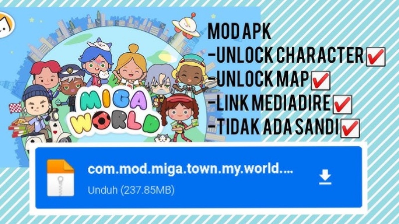 Tải Miga World MOD APK (Mở Khóa Tất Cả, Full Nội Thất) v1.96 4 miga-world-mod-apk-01