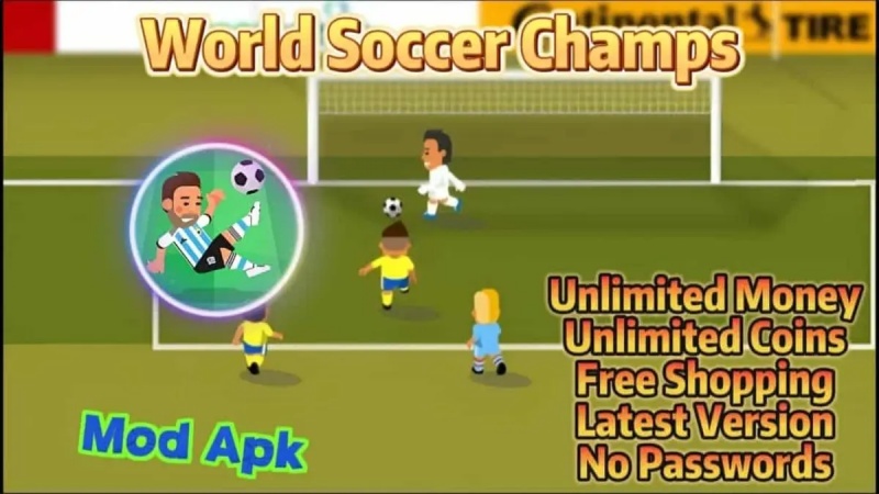 Tải World Soccer Champs MOD APK (Vô Hạn Tiền, Mở Khóa) v11.1 5 world-soccer-champs-mod-apk-04